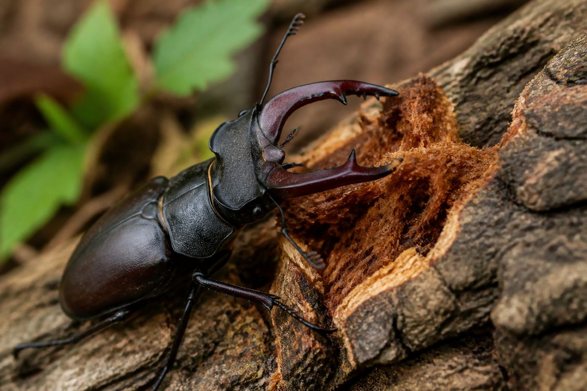 What Do Stag Beetles Eat? Diet and Feeding Habits
